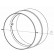 Round duct connector EKO-21 - drawing