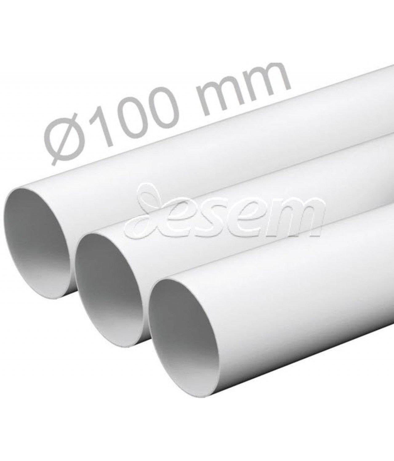 Пластиковые круглые воздуховоды EKO 100 мм