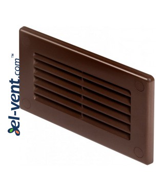 Ventiliacinės grotelės EKO75-30BR, 75x150 mm Ventiliacinės grotelės EKO75-30BR, 75x150 mm