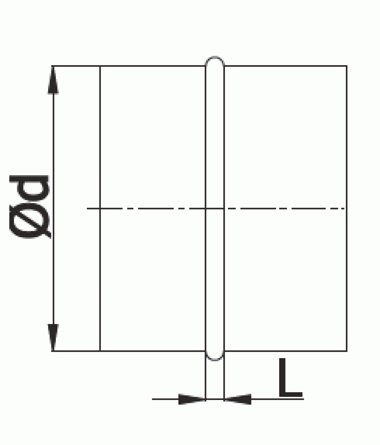 Duct connectors MO - drawing