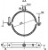 Duct clamps, hangers OL - drawing