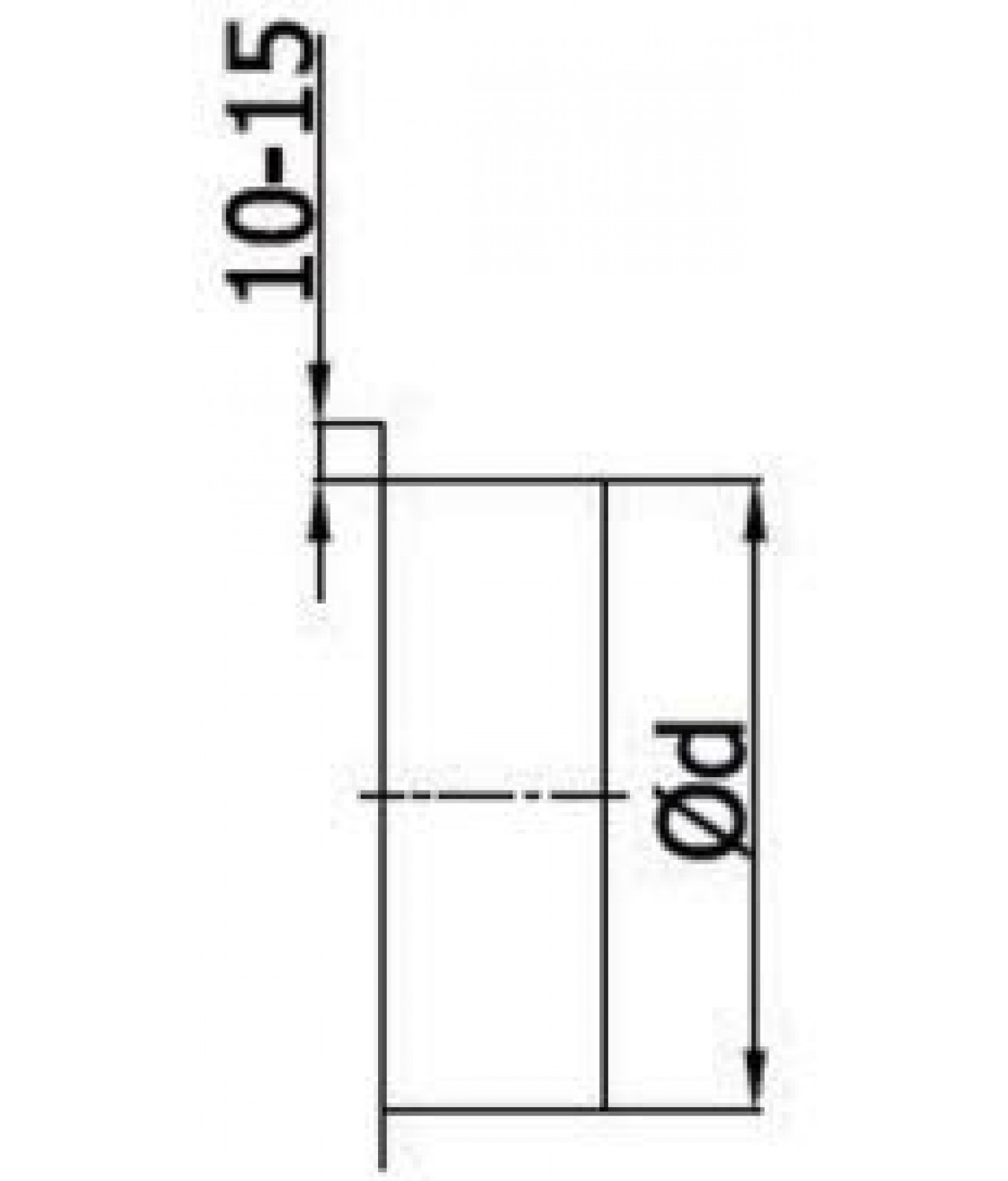 Duct adapters PA - drawing