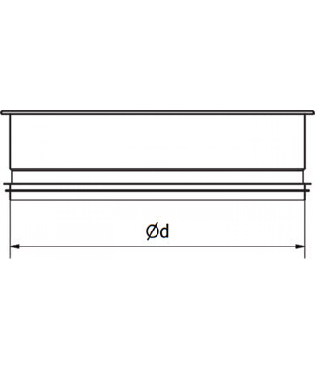 End caps for ducts AKLG - drawing