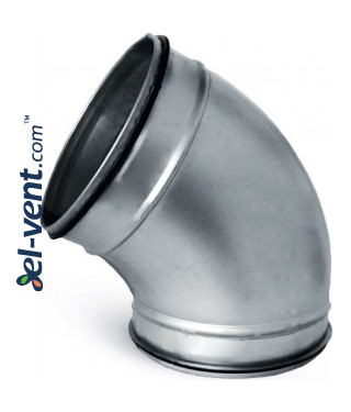 Elbow EAG100/60, Ø100 mm, 60° Elbow EAG100/60, Ø100 mm, 60°