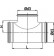 T pieces for ducts TTG - drawing