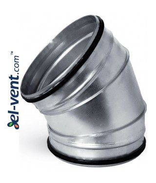 Elbow EAG315/45, Ø315 mm, 45° Elbow EAG315/45, Ø315 mm, 45°