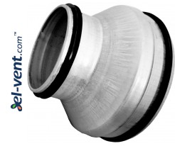 Symmetrical reducers for ducts RG