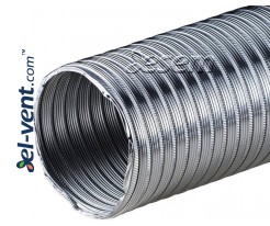 Flexible aluminum ducts for hot air