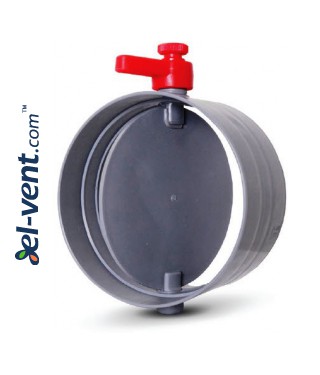 Air dampers for plastic ducts POR Air dampers for plastic ducts POR