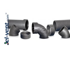Expanded polypropylene ducts
