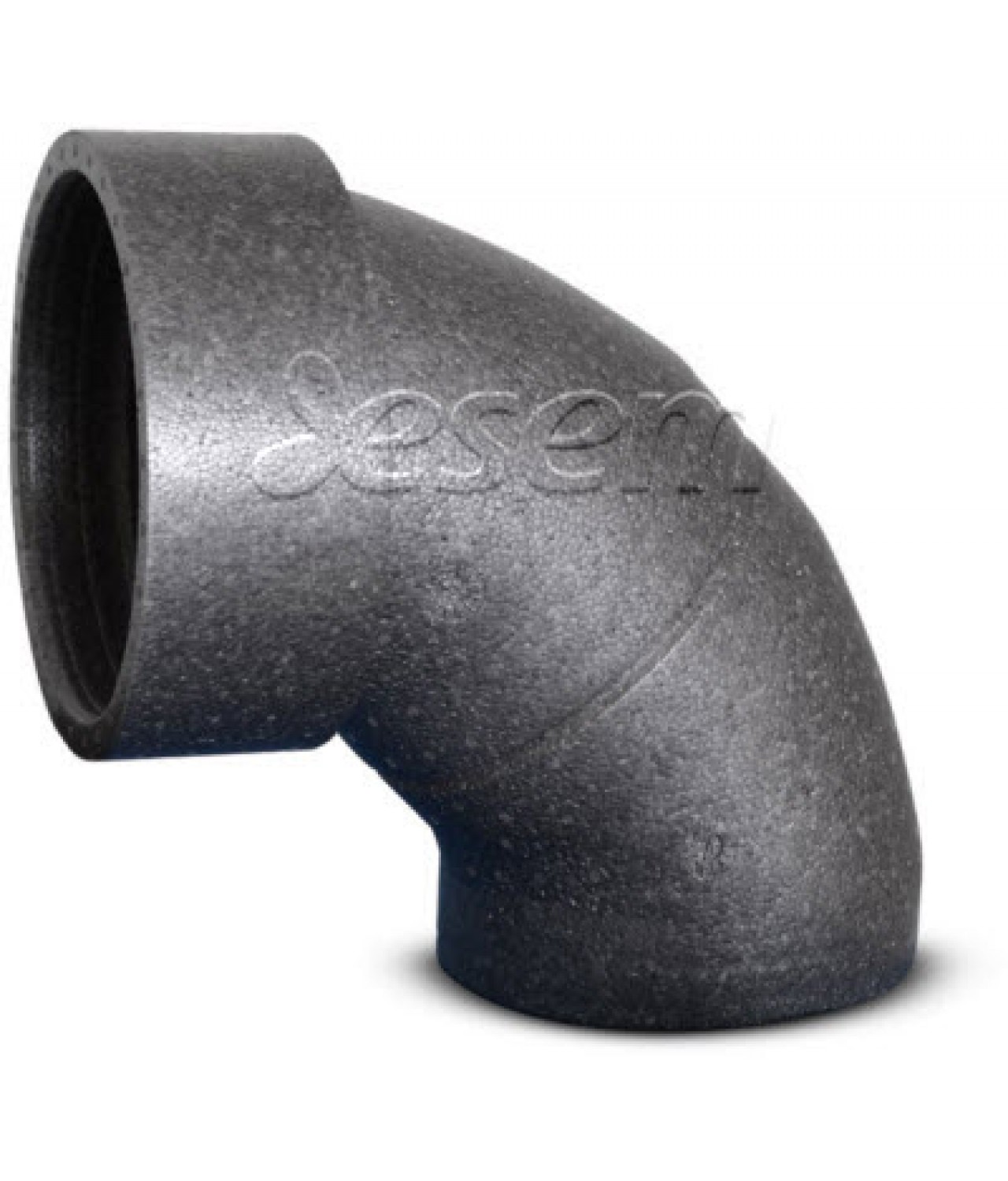 Expanded polypropylene 90° elbow with coupling EPP90