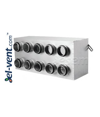 Air distributors for semi-rigid vent system OSG75