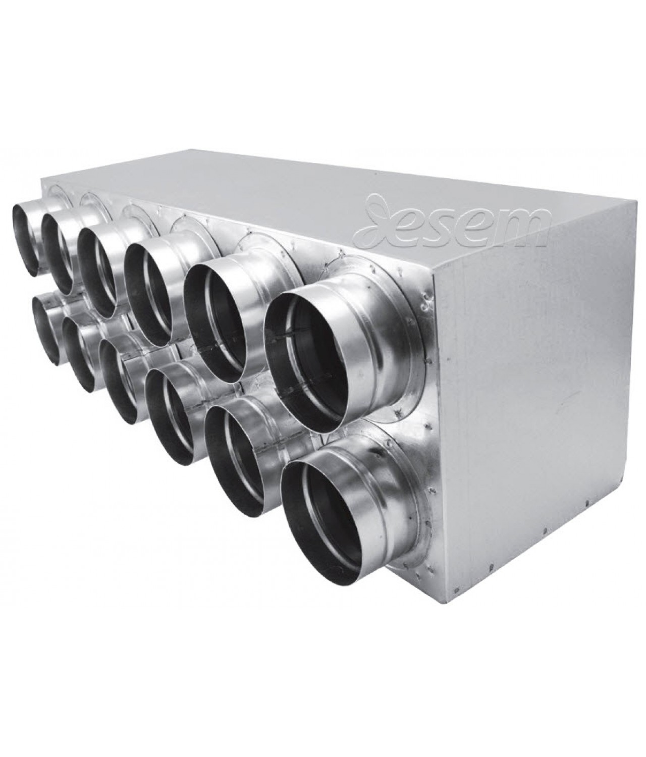 Air distributors for semi-rigid vent system OSG63
