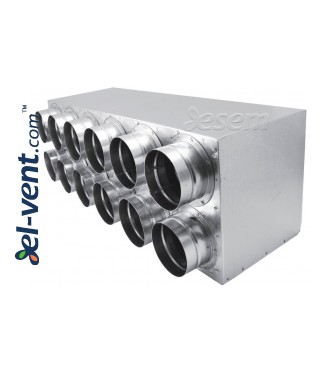 Air distributors for semi-rigid vent system OSG63