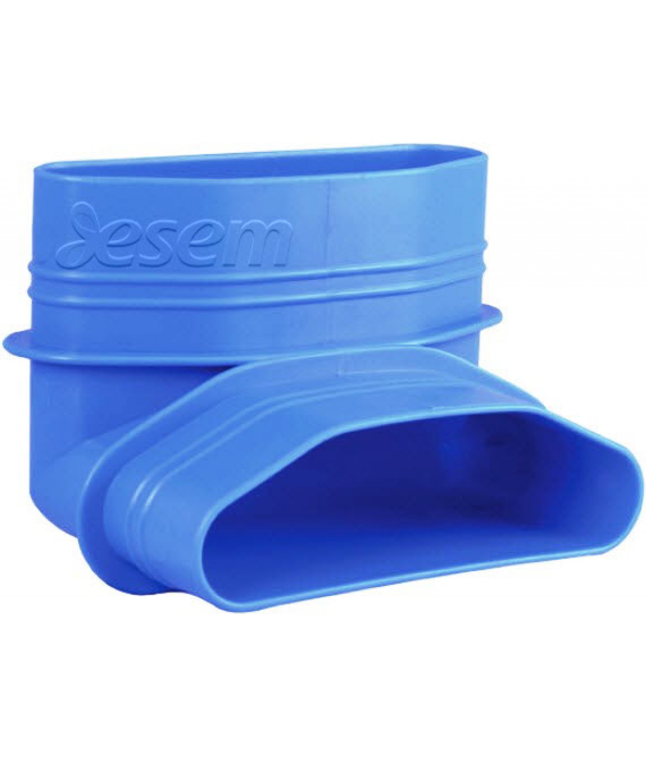 Vertical elbow for HDPE ducts MOV90/132/52 132x52 mm