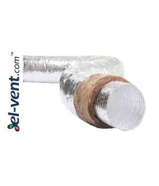 Heating duct SD-3-100-5, Ø100 mm, 5 m, 250 °C Heating duct SD-3-100-5, Ø100 mm, 5 m, 250 °C