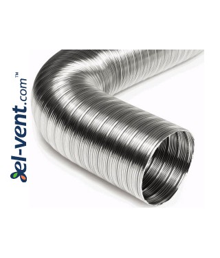 Stainless steel flexible duct NF200/1, L=1 m, Tmax=500 °C, Ø200 mm Stainless steel flexible duct NF200/1, L=1 m, Tmax=500 °C, Ø200 mm