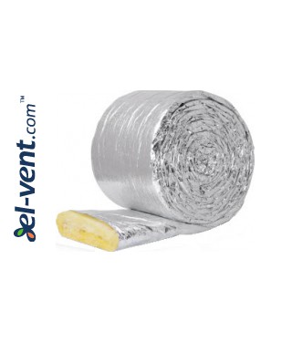 Thermal ductwork insulation ISO50/125/10, 50 mm Ø125 mm, L=10 m Thermal ductwork insulation ISO50/125/10, 50 mm Ø125 mm, L=10 m