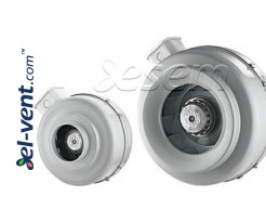 Inline duct fans DV ≤1450 m³/h