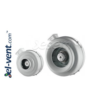 Inline duct fans DV ≤1450 m³/h