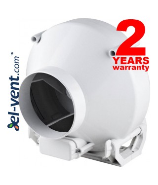 Duct fan WP125, Ø125 mm Duct fan WP125, Ø125 mm