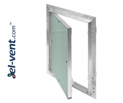 Double drywall access panels AluKral STANDARD-25