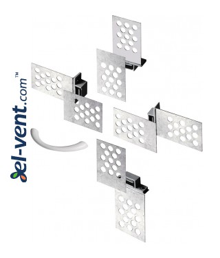 Universal set of magnets for access panels MU1 - Mounting example 2