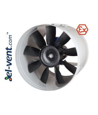 Explosion proof axial duct fans AVWOKE EX B ≤46400m³/h