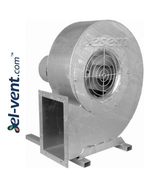 Fans for drying grain, fodder, vegetables IVWPR Zn - galvanized housing and impeller