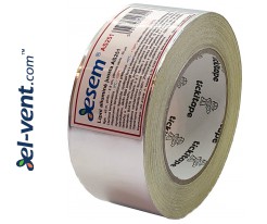 Aluminum foil tape AS251, thickness 140 µm, 4.8 cm x 45 m, -40 - +120 °C