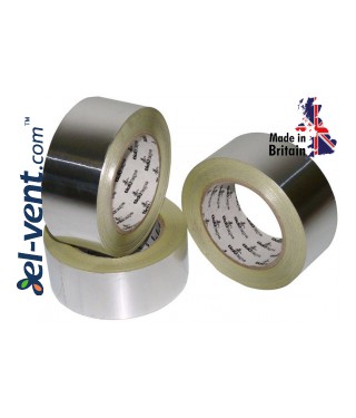 Aluminum foil tape AS251, thickness 140 µm, 4.8 cm x 45 m, -40 - +120 °C Aluminum foil tape AS251, thickness 140 µm, 4.8 cm x 45 m, -40 - +120 °C