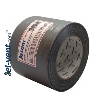 Synthetic rubber based cloth tape AS218, thickness 160 µm, 9.6 cm x 50 m, -10 - +75 °C