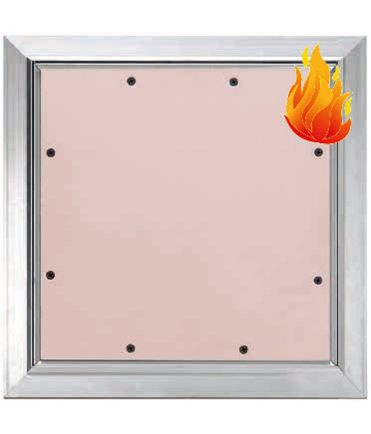 Alumaster Airproof W EI30-60-120 - nepralaidžios orui ir dūmams, bei slopinančios triukšmą priešgaisrinės revizinės durelės Alumaster Airproof W EI30-60-120 - nepralaidžios orui ir dūmams, bei slopinančios triukšmą priešgaisrinės revizinės durelės