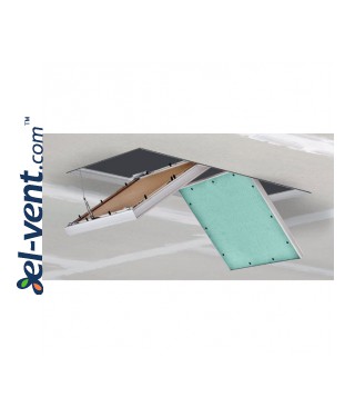 Alumaster C2 - double-leaf access panels for plasterboard ceilings Alumaster C2 - double-leaf access panels for plasterboard ceilings