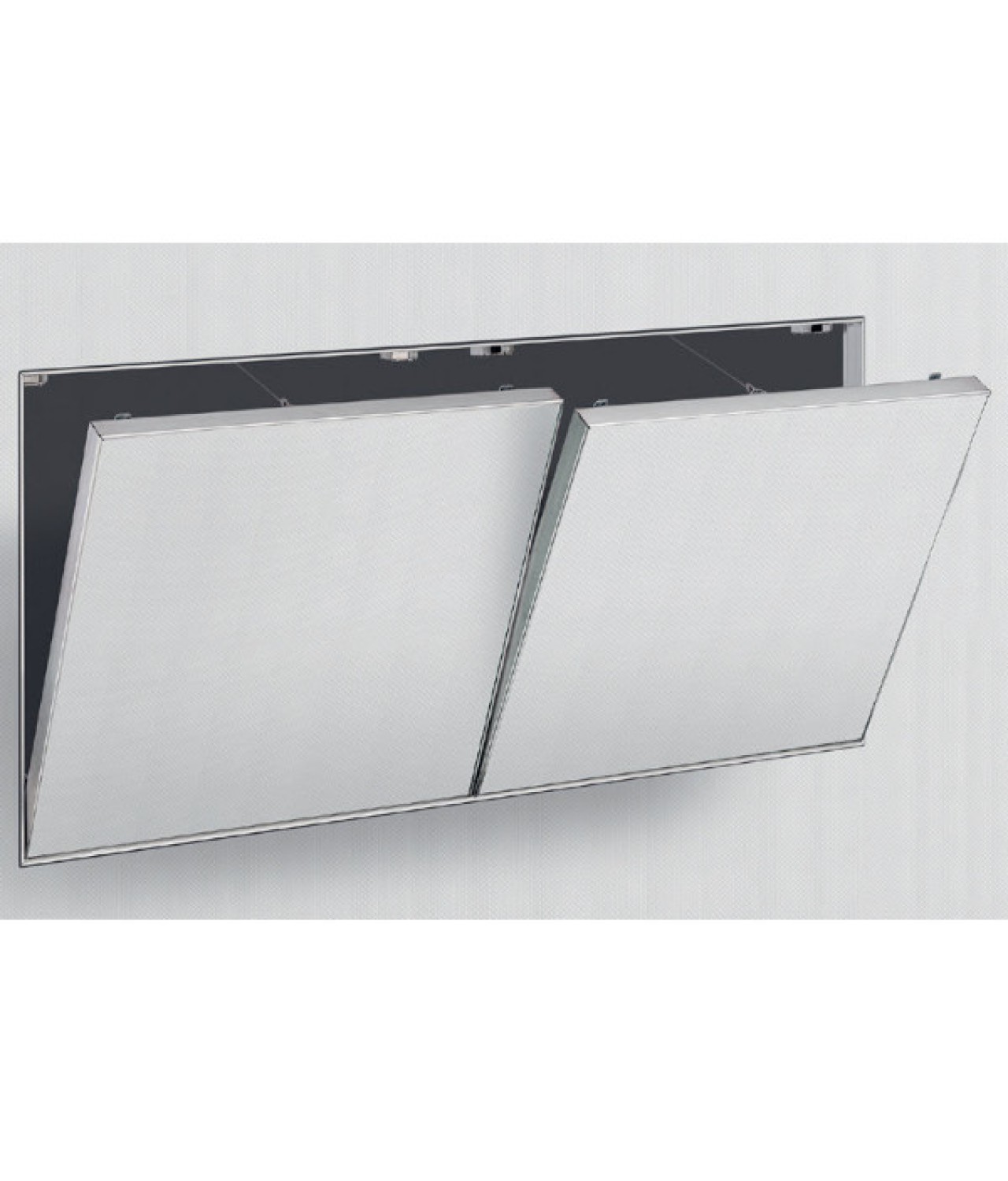 Alumaster W2 - double-leaf access panels for plasterboard walls, plastered Alumaster W2 - double-leaf access panels for plasterboard walls, plastered