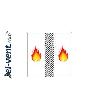 Fire rated access panels Fire Star ES Slot In EI30 - fire resistance