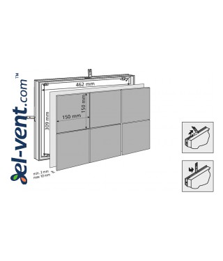 Tile access panels MAGNA - 80704