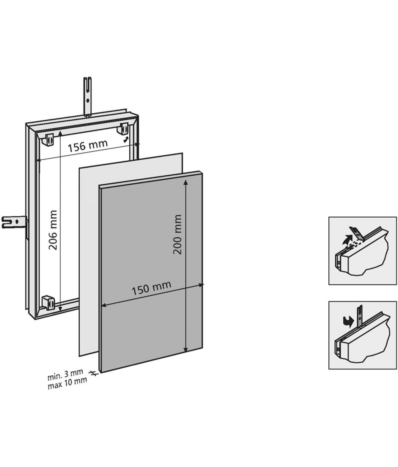 Tile access panels MAGNA - 80721