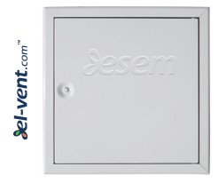 Metmaster Akustik Airproof - acoustically insulated and airtight revision door with square locks