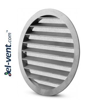 Aluminum ventilation grille AG160, Ø160 mm Aluminum ventilation grille AG160, Ø160 mm