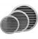 Aluminum ventilation grille AG ALU - Ø250-315-400 mm