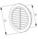 Air vent cover GRT75, Ø70/95 mm - drawing