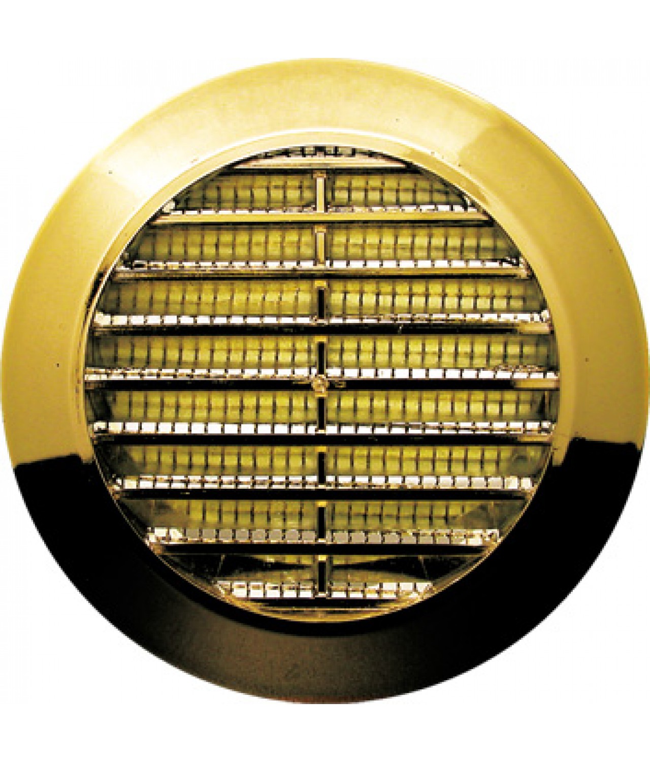 Air vent cover GRT75, Ø70/95 mm - metalized gold