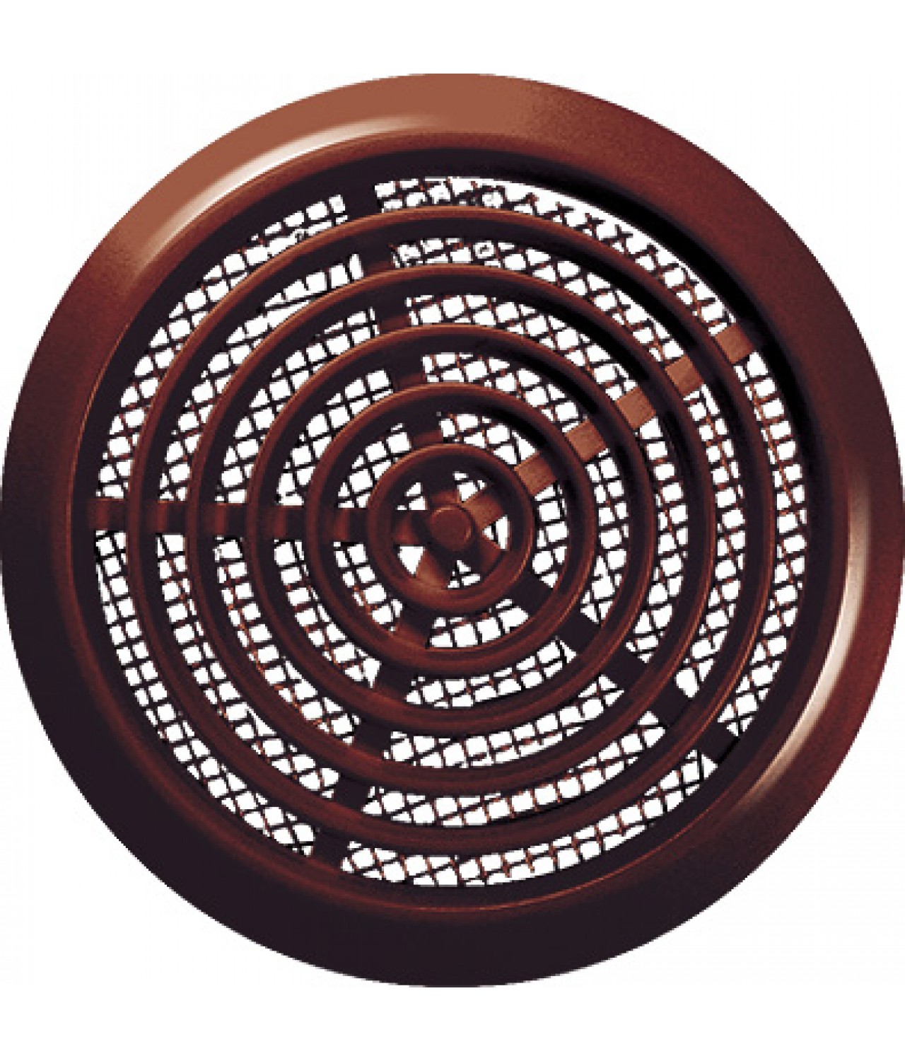 Air vent cover GRT76, Ø80/92 mm - brown