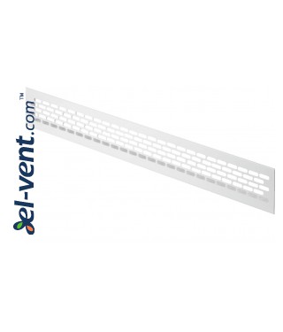 Aluminum ventilation grille MR1B, 480x60 mm Aluminum ventilation grille MR1B, 480x60 mm