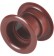 Door ventilation grille GRT14, 2 pcs., 40x55 mm - mahogany