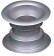 Door ventilation grille GRT14, 2 pcs., 40x55 mm - metallized satin silver