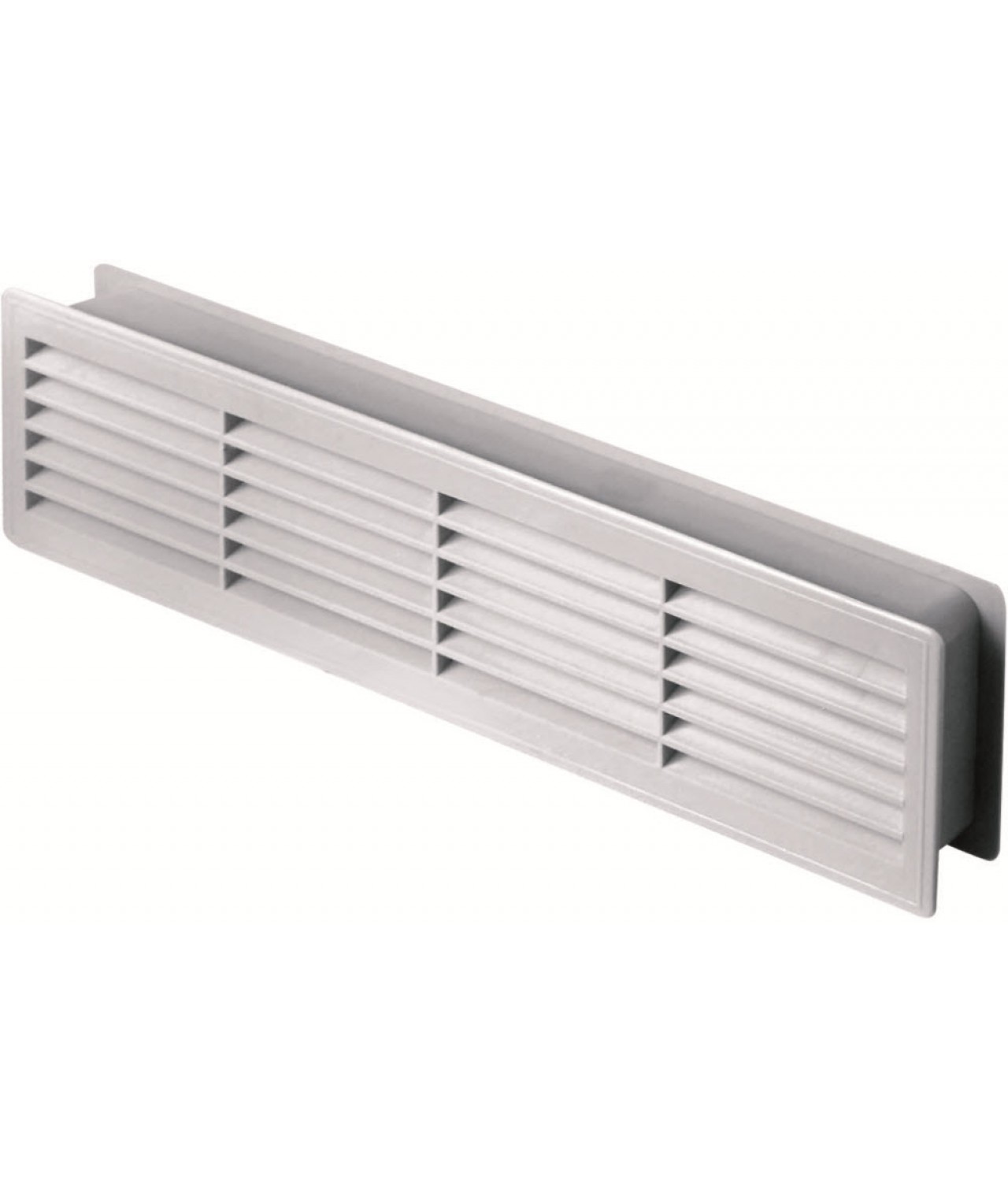 Door louver kit, white