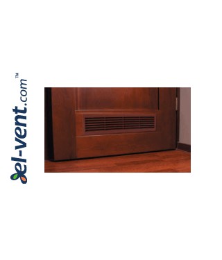 Door grilles GRT15, 2 pcs., 135x460 mm - Mounting example Door grilles GRT15, 2 pcs., 135x460 mm - Mounting example
