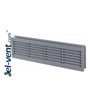 Door grilles GRT15SZ, 2 pcs., 135x460 mm (grey) Door grilles GRT15SZ, 2 pcs., 135x460 mm (grey)